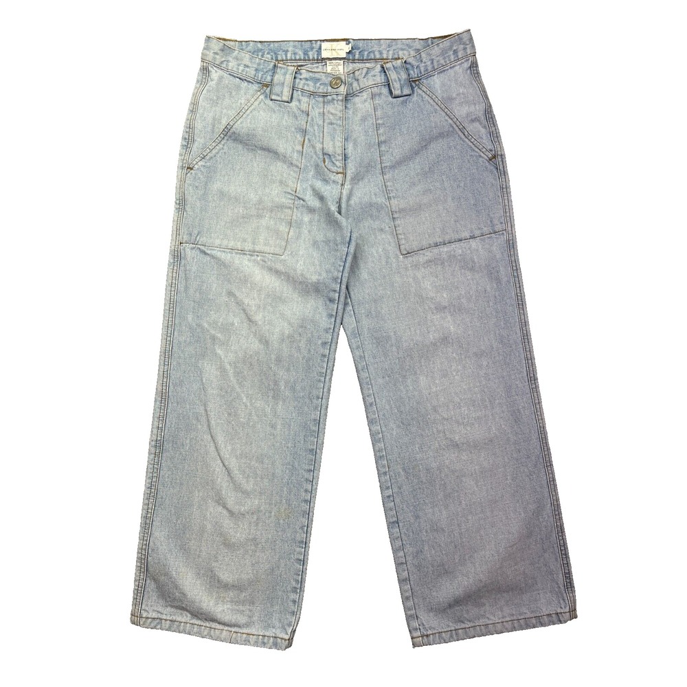 VTG Calvin Klein Women's Button Back Pockets Jeans Sz 6 Fits 30" Retor Y2K